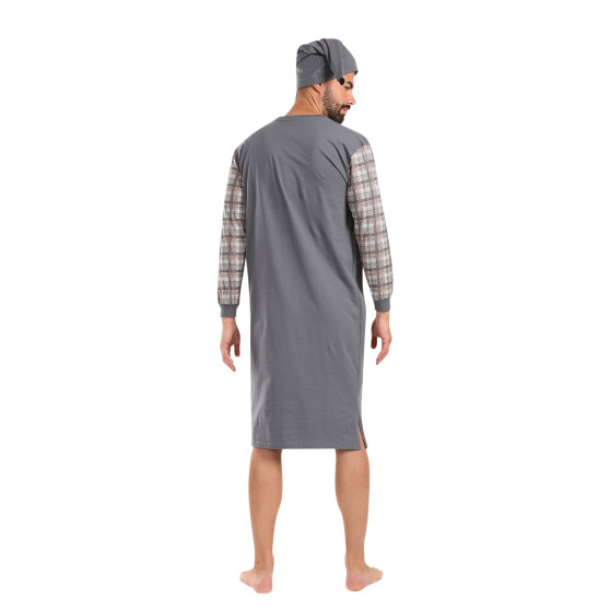 Camisón de hombre Foltýn gris (FNKD26)