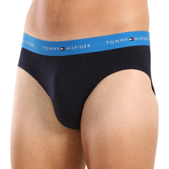 3PACK calzoncillos para hombre Tommy Hilfiger azul oscuro (UM0UM02904 0VZ)