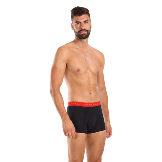 3PACK Boxers para hombre Tommy Hilfiger azul oscuro (UM0UM02763 0S0)