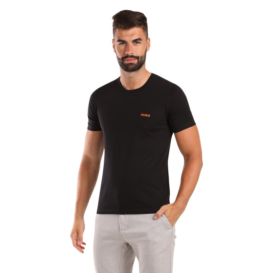 3PACK camiseta de hombre HUGO negra (50480088 965)