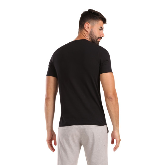 3PACK camiseta de hombre HUGO negra (50480088 965)