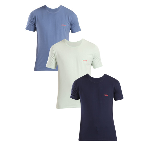 3PACK camiseta de hombre HUGO multicolor (50480088 983)