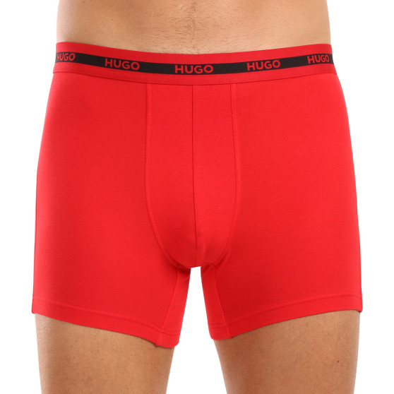 3PACK Boxers para hombre HUGO multicolor (50520475 971)