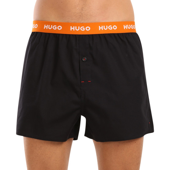 3PACK Calzones de hombre HUGO negro (50518079 961)