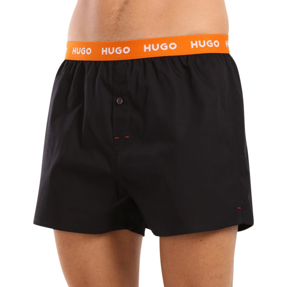 3PACK Calzones de hombre HUGO negro (50518079 961)