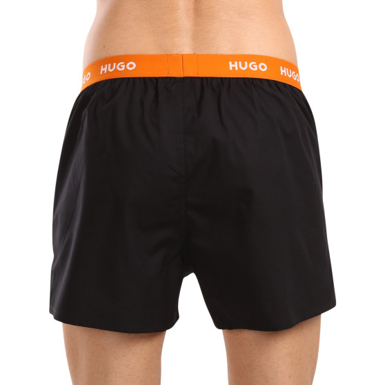 3PACK Calzones de hombre HUGO negro (50518079 961)