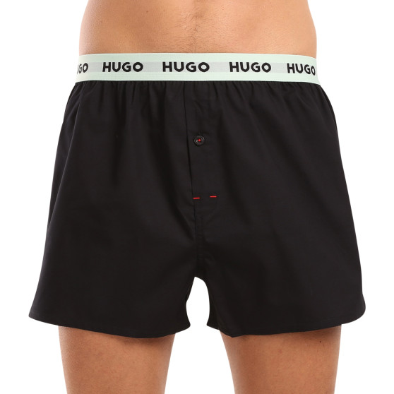 3PACK Calzones de hombre HUGO negro (50518079 961)