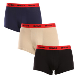 3PACK Boxers para hombre HUGO multicolor (50517878 962)