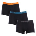 3PACK Boxers para hombre Tommy Hilfiger azul oscuro (UM0UM02763 0VH)