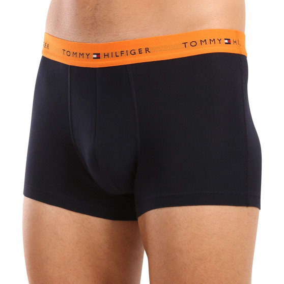 3PACK Boxers para hombre Tommy Hilfiger azul oscuro (UM0UM02763 0VH)