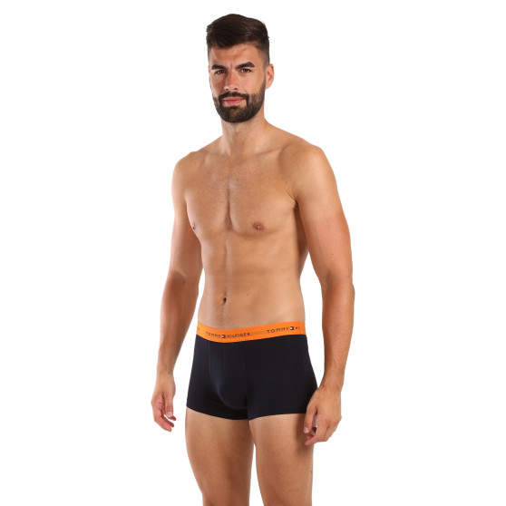 3PACK Boxers para hombre Tommy Hilfiger azul oscuro (UM0UM02763 0VH)