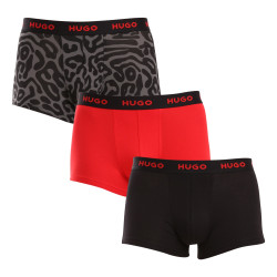 3PACK Boxers para hombre HUGO multicolor (50517894 974)