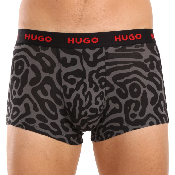 3PACK Boxers para hombre HUGO multicolor (50517894 974)