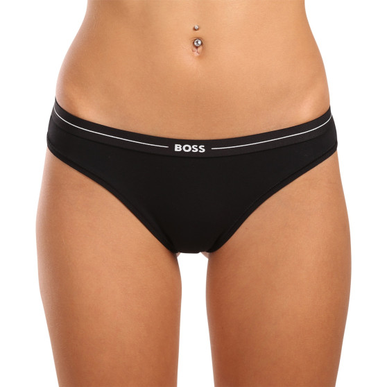 3PACK bragas de mujer BOSS negro (50510016 001)