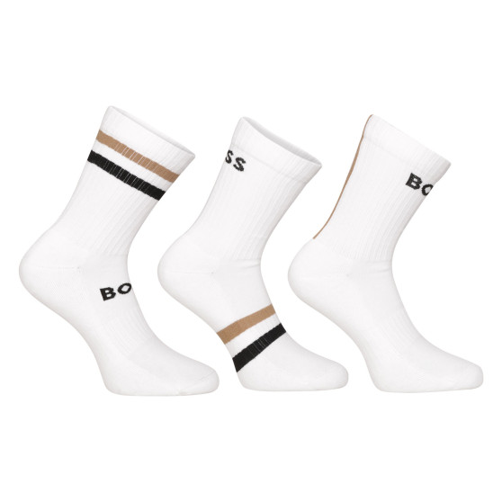 3PACK calcetines BOSS blanco (50518521 100)