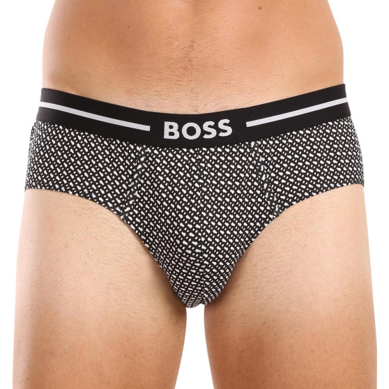 3PACK calzoncillos para hombre BOSS multicolor (50520164 962)