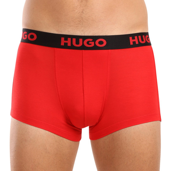 3PACK Boxers para hombre HUGO multicolor (50496723 982)