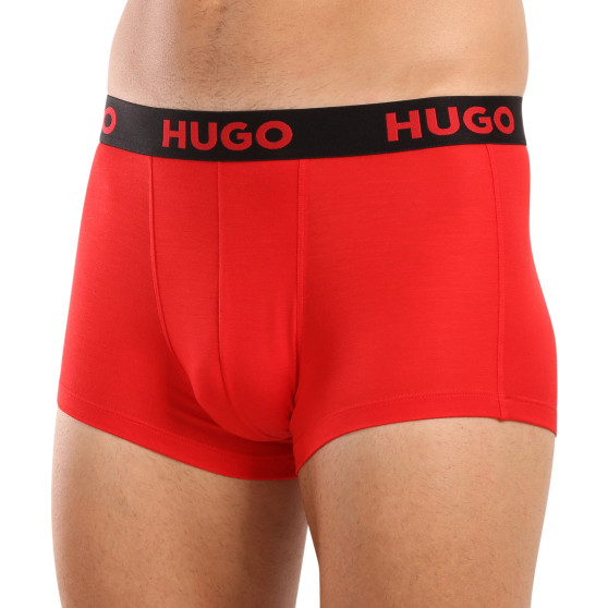 3PACK Boxers para hombre HUGO multicolor (50496723 982)