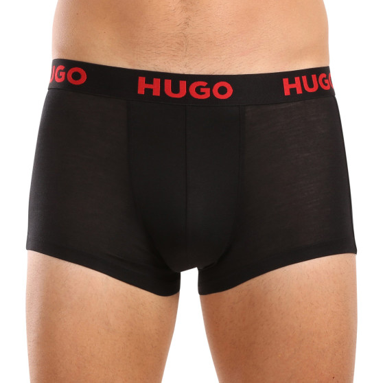 3PACK Boxers para hombre HUGO multicolor (50496723 982)