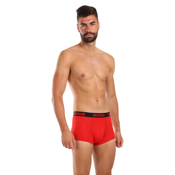 3PACK Boxers para hombre HUGO multicolor (50496723 982)