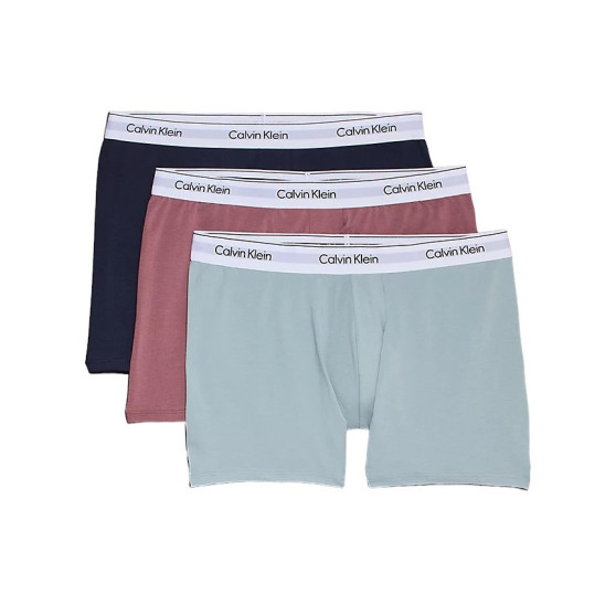 3PACK Boxers para hombre Calvin Klein sobredimensionado multicolor (NB3378A-M8P)