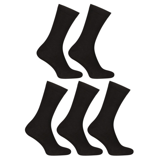 5PACK  4x calcetines altos bambú negro - suscripción trimestral anual Nedeto