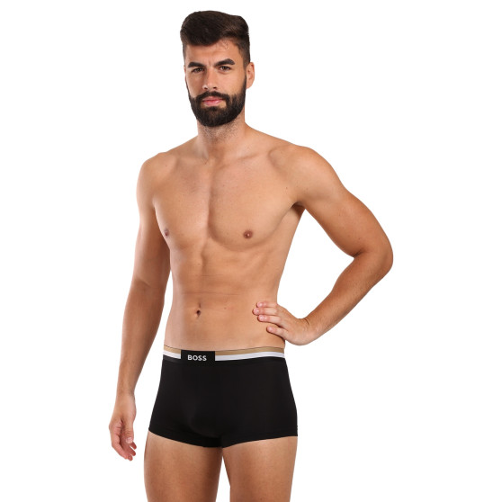 3PACK Boxers para hombre BOSS negro (50516542 001)