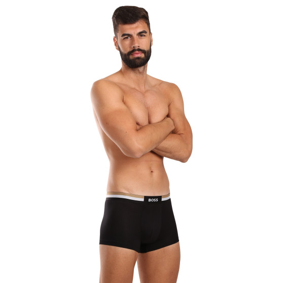 3PACK Boxers para hombre BOSS negro (50516542 001)