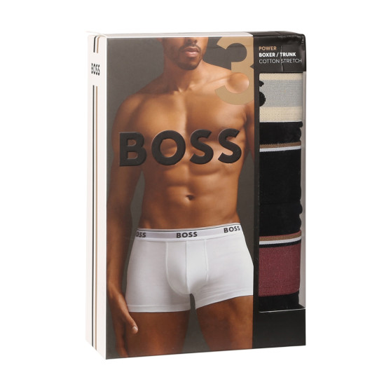 3PACK Boxers para hombre BOSS multicolor (50517827 978)