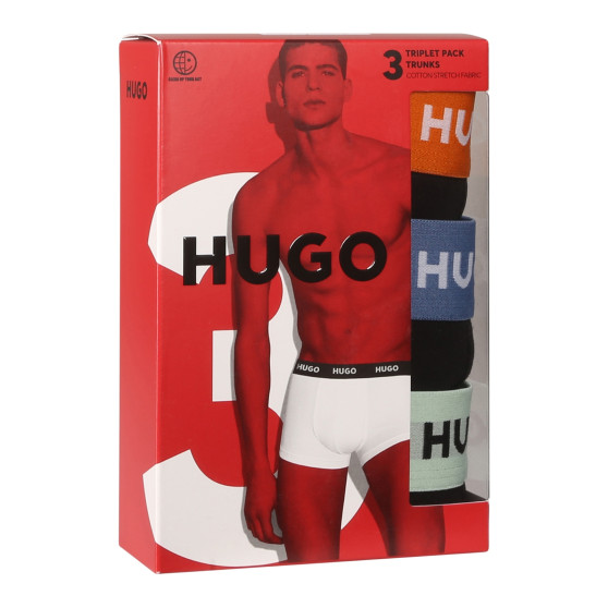 3PACK Boxers para hombre HUGO multicolor (50517878 961)