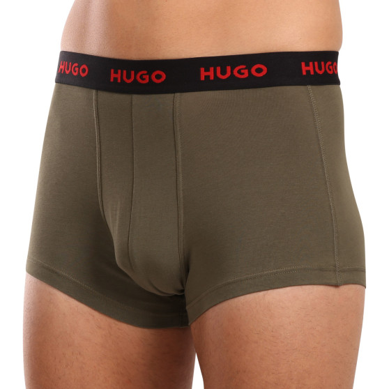 3PACK Boxers para hombre HUGO multicolor (50517878 964)