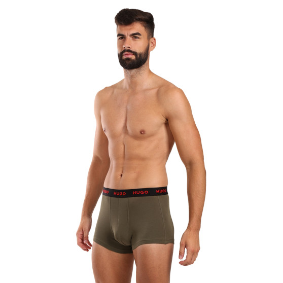 3PACK Boxers para hombre HUGO multicolor (50517878 964)