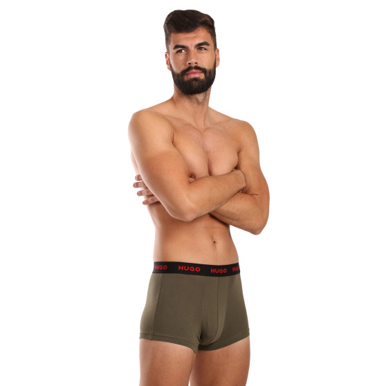 3PACK Boxers para hombre HUGO multicolor (50517878 964)