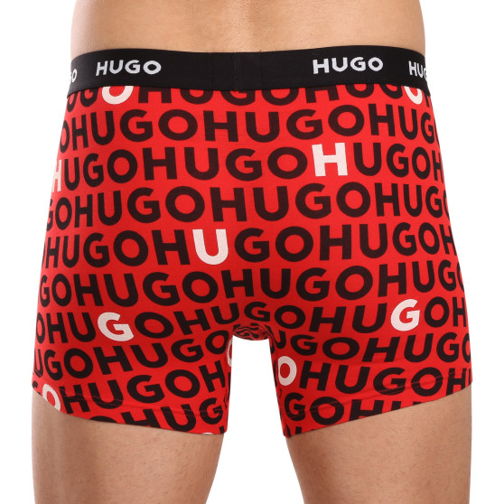 3PACK Boxers para hombre HUGO multicolor (50517887 978)