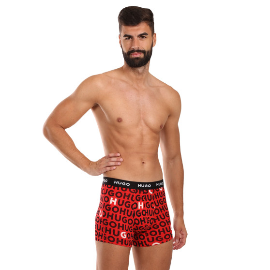 3PACK Boxers para hombre HUGO multicolor (50517887 978)