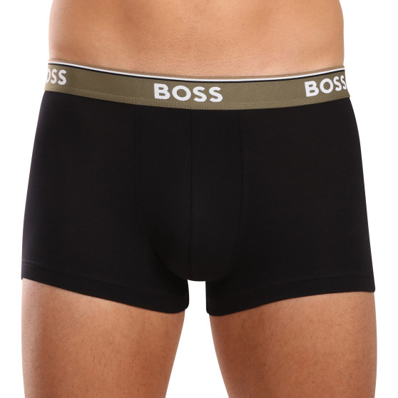 3PACK Boxers para hombre BOSS negro (50517827 980)