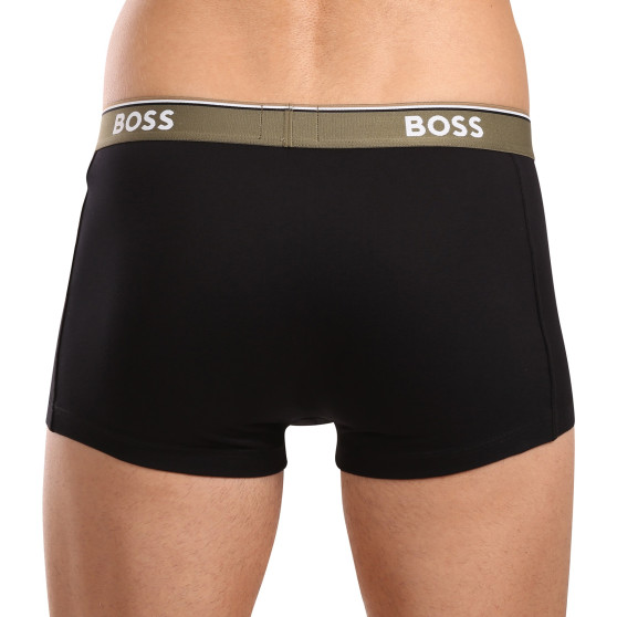 3PACK Boxers para hombre BOSS negro (50517827 980)