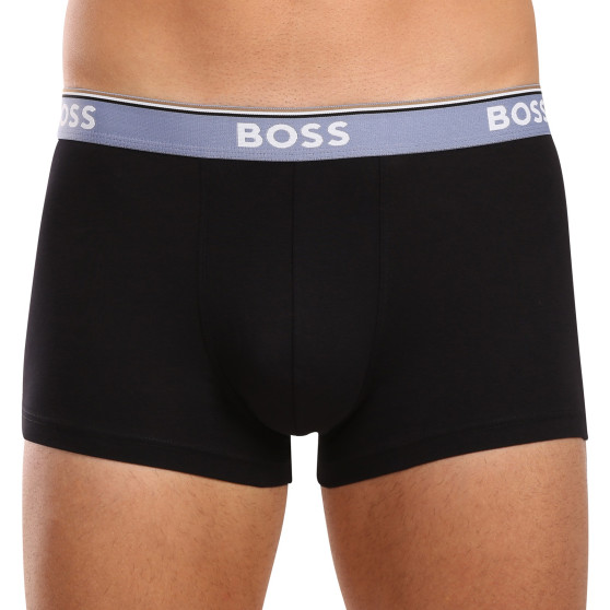 3PACK Boxers para hombre BOSS negro (50517827 980)