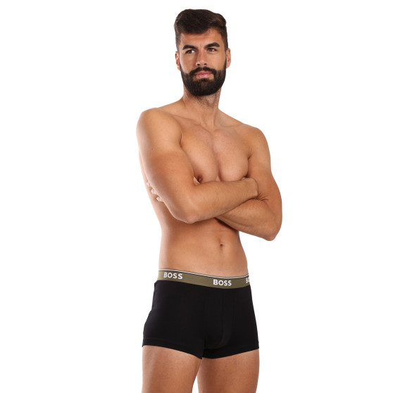 3PACK Boxers para hombre BOSS negro (50517827 980)