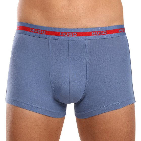 3PACK Boxers para hombre HUGO multicolor (50517883 970)