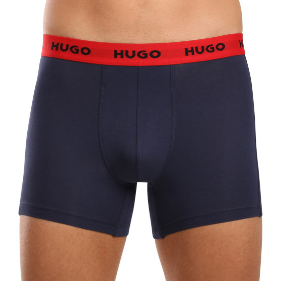 3PACK Boxers para hombre HUGO multicolor (50517887 979)