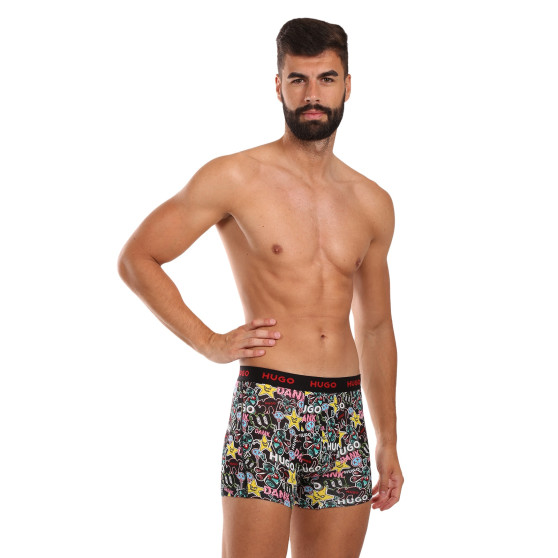 3PACK Boxers para hombre HUGO multicolor (50517887 979)