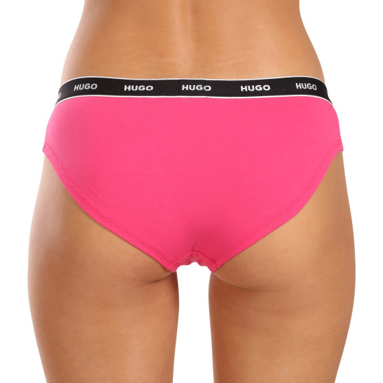 3PACK bragas de mujer HUGO multicolor (50480157 962)