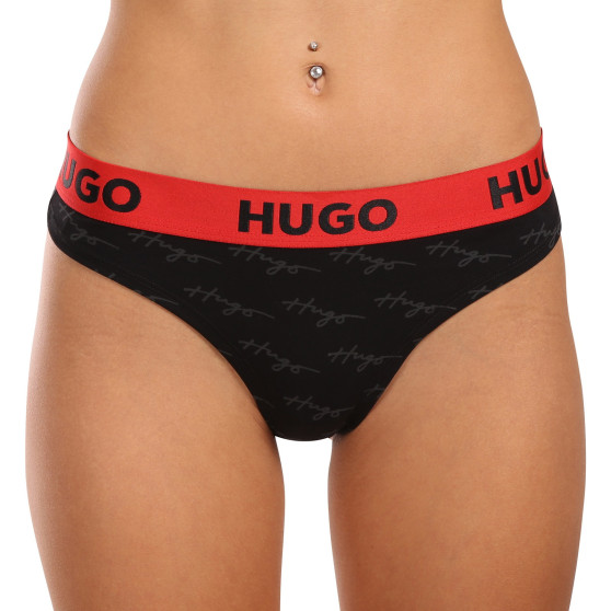 Tanga de mujer HUGO negro (50515199 965)