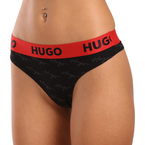 Tanga de mujer HUGO negro (50515199 965)