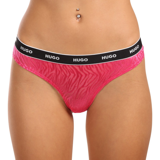 3PACK bragas de mujer HUGO multicolor (50523826 960)