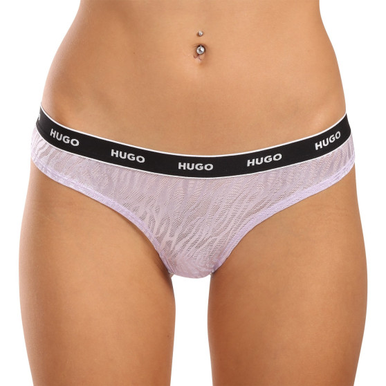 3PACK bragas de mujer HUGO multicolor (50523826 960)