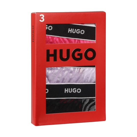 3PACK bragas de mujer HUGO multicolor (50523826 960)