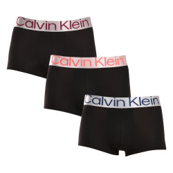 3PACK Boxers para hombre Calvin Klein negro (NB3074A-MHQ)