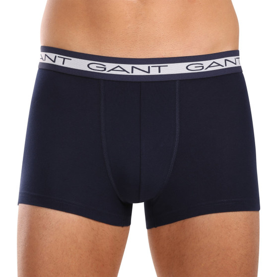 3PACK Boxers para hombre Gant azul (900003053-410)